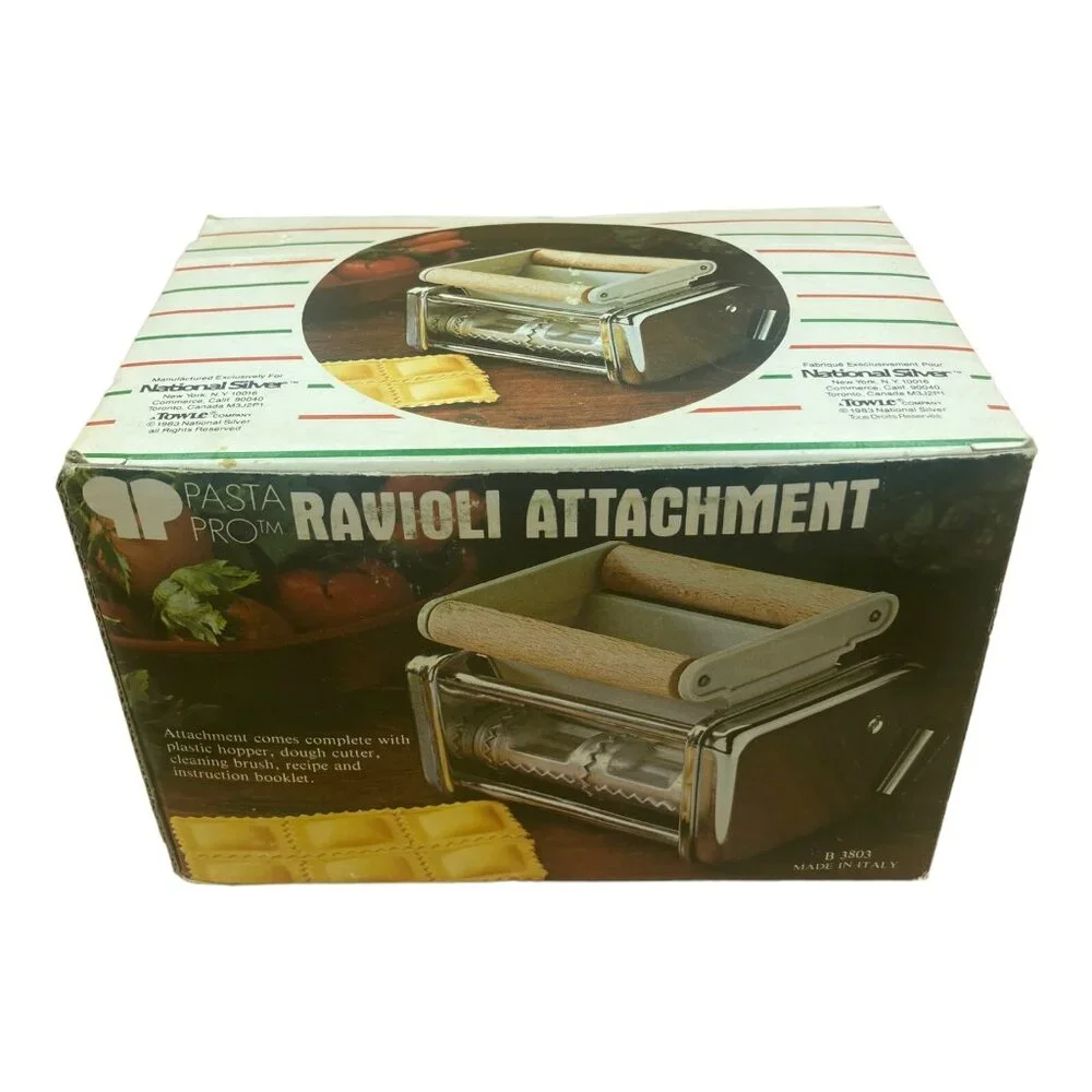 Vintage Pasta Pro Ravioli Attachment for Pasta Maker Italy B 3803